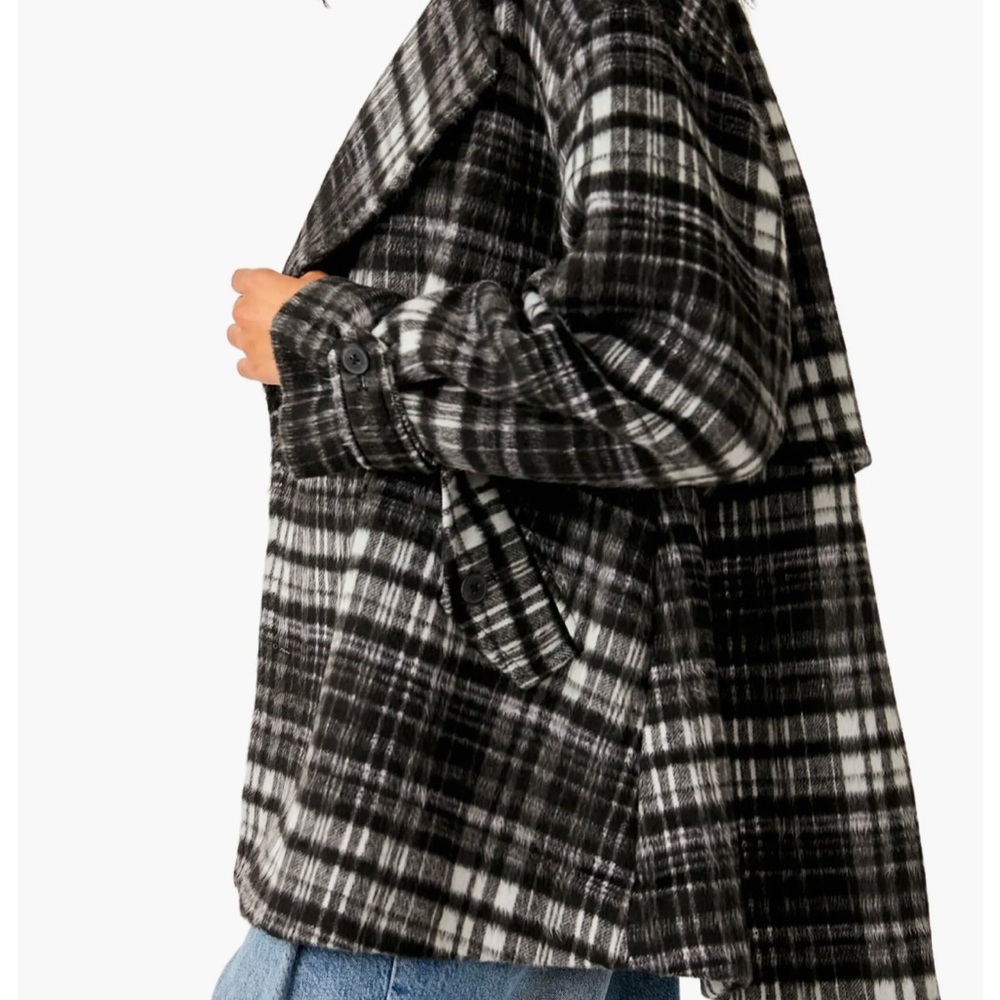 Free People Highlands Wool Peacoat - Picture 3 of 5
